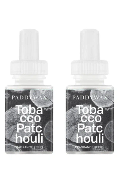 Pura X Paddywax Bamboo & Green Tea 2-pack Diffuser Fragrance Refills In Tobacco Patchouli