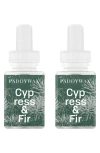 Pura X Paddywax 2-pack Smart Fragrance Diffuser Refills In Cypress & Fir