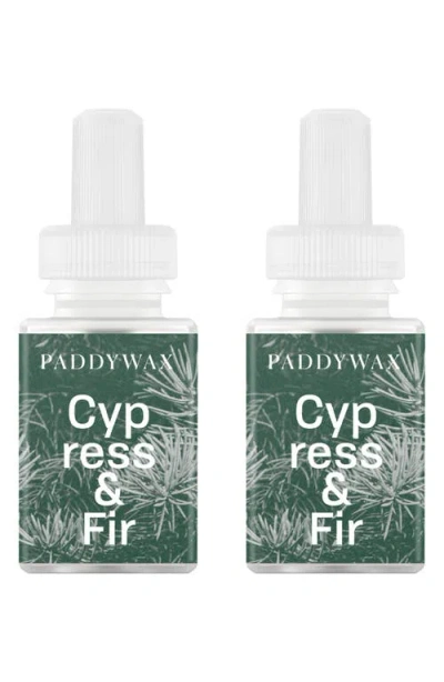 Pura X Paddywax 2-pack Smart Fragrance Diffuser Refills In Cypress & Fir