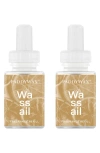 Pura X Paddywax 2-pack Smart Fragrance Diffuser Refills In Pomegranate + Spruce