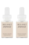 Pura X Studio Mcgee French Linen 2-pack Diffuser Fragrance Refills In Neutral