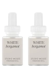 Pura X Studio Mcgee French Linen 2-pack Diffuser Fragrance Refills In White
