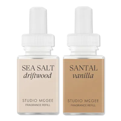 Pura X Studio Mcgee Santal Vanilla And Sea Salt Driftwood Diffuser Refills
