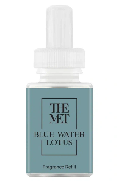 Pura X The Met Egyptian Sandalwood Diffuser Fragrance Refill In Blue Water Lotus