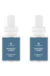 Pura X Thymes Frasier Fir 2-pack Diffuser Fragrance Refills In Blue
