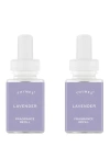 Pura X Thymes Frasier Fir 2-pack Diffuser Fragrance Refills In Purple