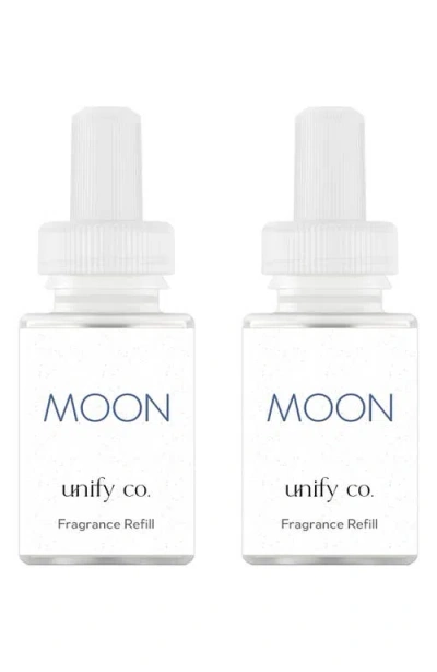 Pura X Unify Co. 2-pack Diffuser Fragrance Refills In Moon