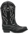 Puraai 40mm Rodeo Boots In Black