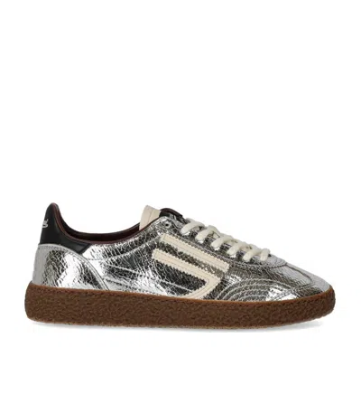 Puraai 6.01 Xs Cracked Sneaker In Silver