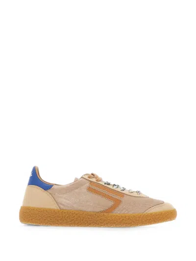 Puraai 6.01 Xs Velvet-effect Sneakers In Neutral