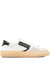 Puraai Cloud Dancer Leather Sneakers