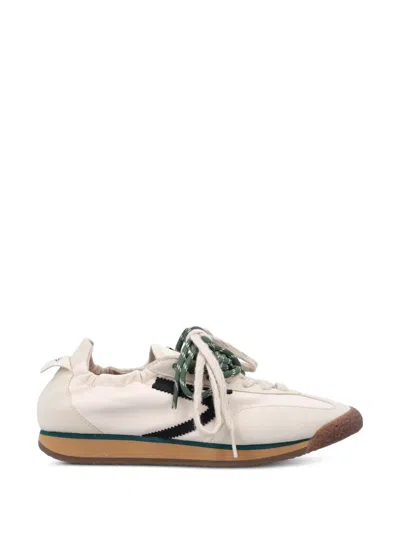 Puraai Double-lace Sneakers In White