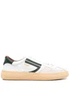 PURAAI FAUX-LEATHER SNEAKERS