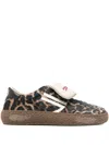 Puraai Leopard-print Sneakers In Multi