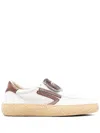 Puraai Logo-embroidered Sneakers In White