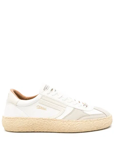 Puraai Logo-print Sneakers In White