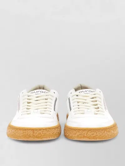 Puraai Low Top Sneakers Contrast Heel Tab In Multi
