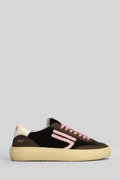 Puraai Occhio Tigre Sneakers In Brown