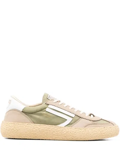 Puraai Panelled Sneakers In Neutrals