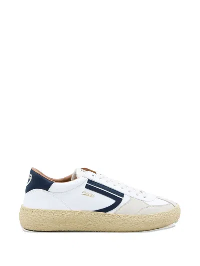 Puraai Panelled Sneakers In White