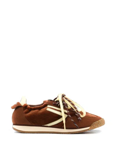 Puraai Panther Sneakers Mit Schnürung In Brown