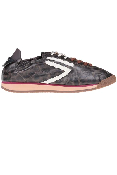 Puraai Panther Sneakers In Brown
