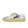 Puraai 4.05 Polly Cocco Silver Sneaker In Argento