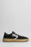 Puraai Sneakers In Black Suede In Black