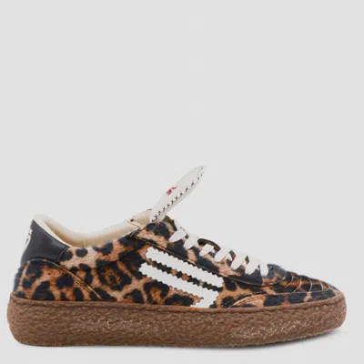 Puraai Multicolor Sneakers In Brown
