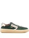Puraai Two-tone Sneakers In Green