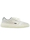 Puraai Vegan Leather Sneakers In Silver
