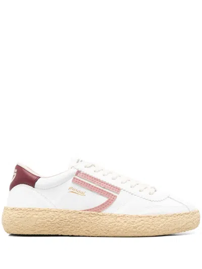 Puraai Woman Sneakers White Size 6 Soft Leather