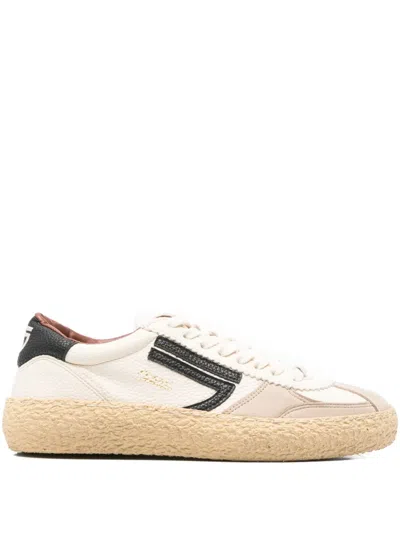 Puraai Vischio Stripe Trainers In White