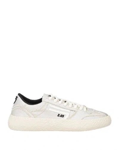 Puraai Woman Sneakers Silver Size 8 Textile Fibers