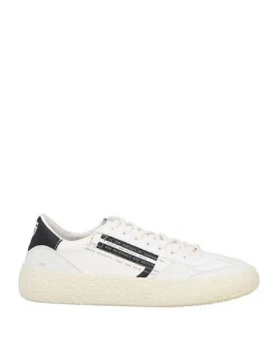 Puraai Woman Sneakers White Size 7 Textile Fibers