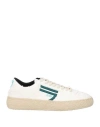 Puraai Woman Sneakers White Size 8 Textile Fibers