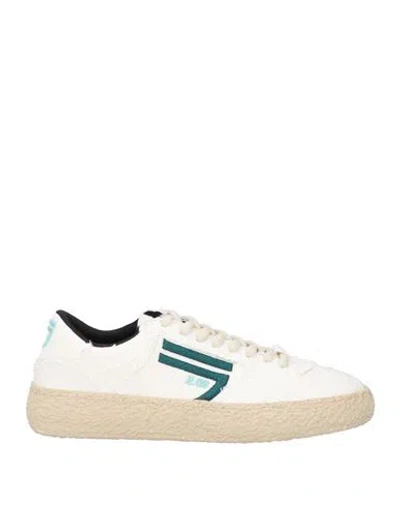 Puraai Woman Sneakers White Size 8 Textile Fibers