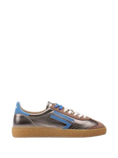 Puraai Xs Metallic-effect Sneakers In Gray