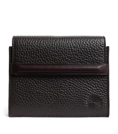 Purdey Leather Double Card Set Holder