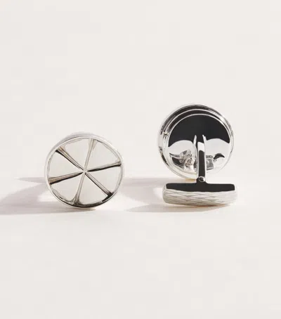 Purdey Silver Opening Cartridge Cufflinks