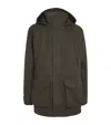 Purdey Technical Tweed Yorkshire Field Coat In Green