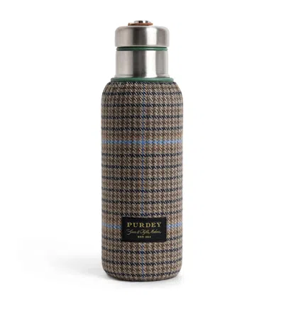 Purdey Tweed Insulated Flask