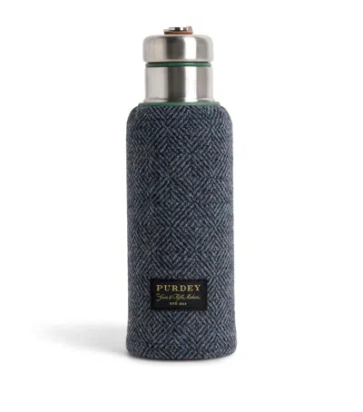 Purdey Tweed Insulated Flask