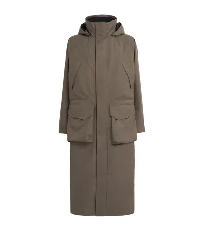 Purdey Vatersay Sporting Cape Ii Coat In Green