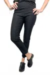 Pure Amici Ankle Pant In Black In Black