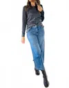Pure Amici Crew Neck W/lurex In Black