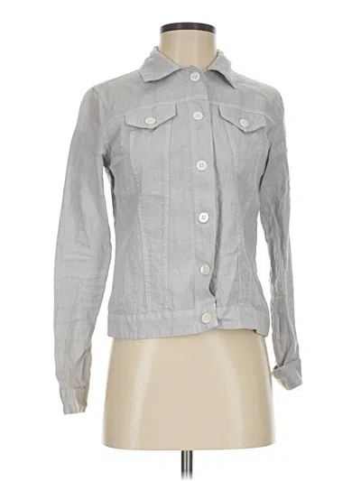 Pre-owned Pure Amici Long Sleeve Button Down Shirt In Gray