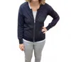 Pure Amici Zip Front Cardigan In Black / Silver In Multi