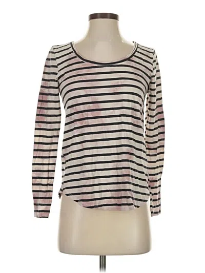 Pre-owned Pure And Good 3/4 Sleeve T-shirt In Ivory