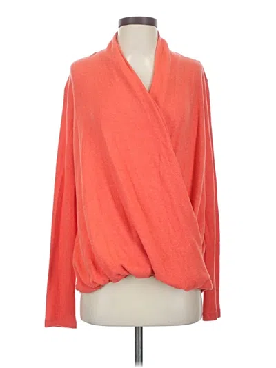 Pre-owned Pure And Good Cardigan Sweater In Orange